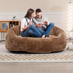 Ultimate Lounger : Canapé-Pouf à Dossier Haut pour un Confort Intérieur et Extérieur