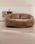 Ultimate Lounger: High-Back Bean Bag Couch for Indoor and Outdoor Comfort