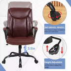 Chaise de bureau Chaise d'ordinateur en cuir PU respirant