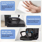 Chaise de bureau Chaise d'ordinateur en cuir PU respirant