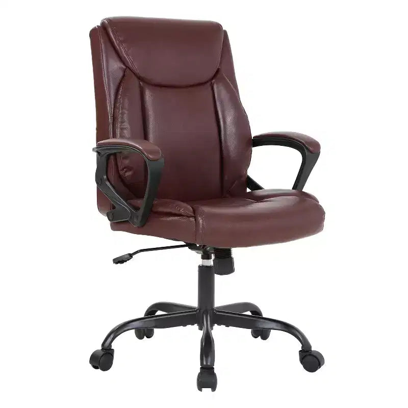 Chaise de bureau Chaise d'ordinateur en cuir PU respirant