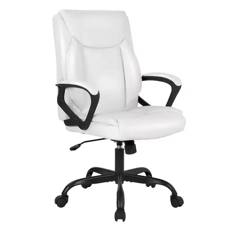 Chaise de bureau Chaise d'ordinateur en cuir PU respirant