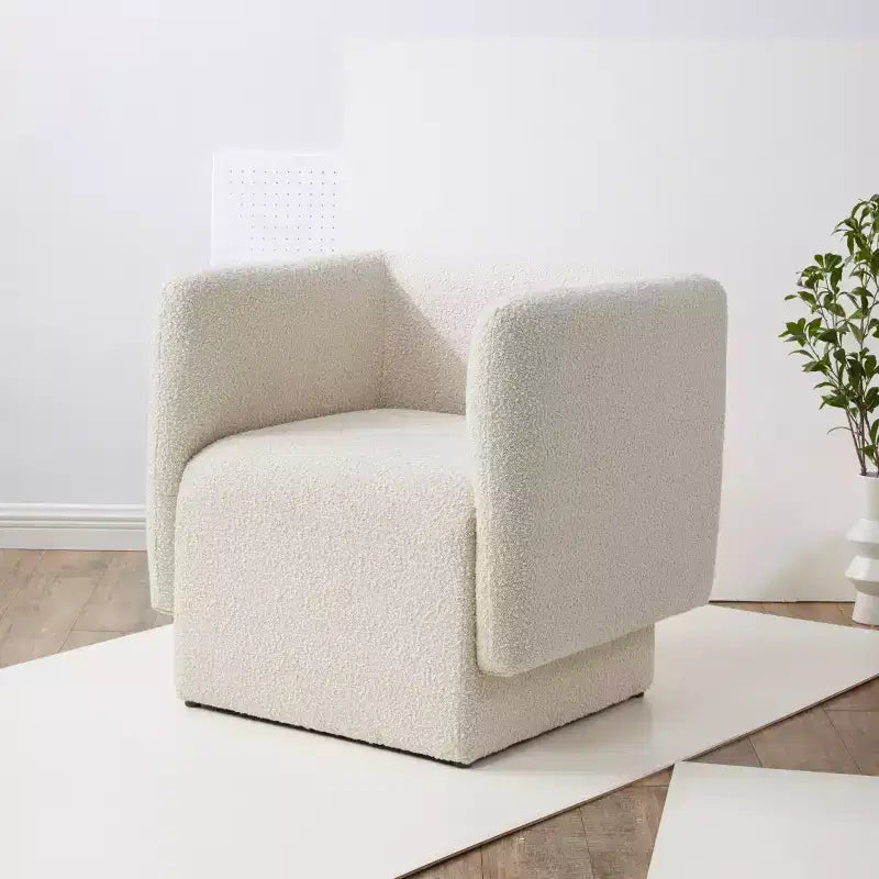 Chaise Boucle à dossier arrondi