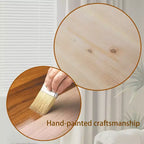 Console en bois 59 rectangles avec pieds colonnes