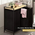 2-Compartment Laundry Hamper with Lid  Large 123L Dirty Clothes Basket