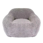 Fauteuil poire Easy Clean avec dossier et accoudoirs épais, fauteuil poire lounge avec tissu résistant à l'eau, canapé de sol pour salon et chambre à coucher