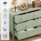 Buffet moderne blanc de 140 cm avec portes vitrées et rangement, Table d'entrée en bois robuste, Organisateur de cuisine multifonctionnel pour chambre à coucher et salon