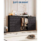 Étagère de rangement à 16 tiroirs en fer + MDF, tissu, pieds réglables, grande capacité, organisateur de rangement pour la maison